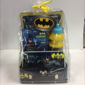 Megatoys Batman Lunch Box Valentines Gift Set